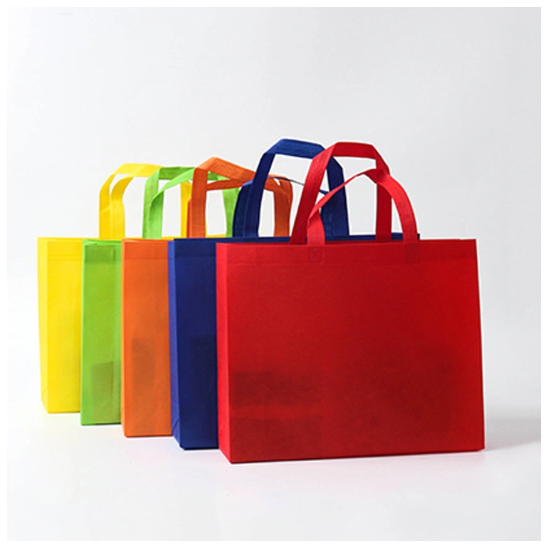 Advertising Laminated Ultrasonic Non Woven Shopping Tote Bags